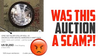 eBay COIN ROLL SCAM Exposing shady sellers Refunds Revenge or Lawsuits eBay Morgan Dollar Rolls [upl. by Polito]