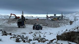 Nuuk Airport 2023 02 23 Blast S Cam Incl 2 preblast pics from Ulloriaq Hansen [upl. by Spillihp]