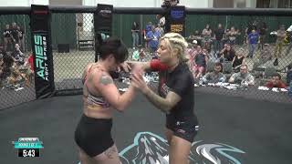 Aries Fight Series 11 Karma RX vs Hannah Elswick Grappling [upl. by Uta]