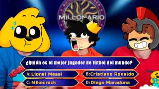 QUIEN QUIERE SER MILLONARIO 🤑 con Mikecrack y Invictor [upl. by Behn685]