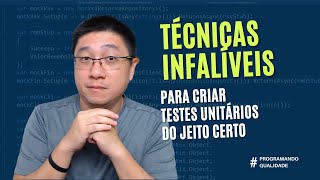 Técnicas INFALÍVEIS para criar TESTES DE SOFTWARE do JEITO CERTO  PQ016 [upl. by Jamima838]