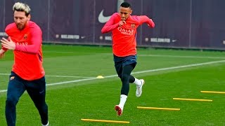 Entrenamiento del FC Barcelona previo al Valencia  FC Barcelona [upl. by Tolliver]