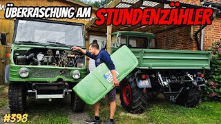 Was hat der Kübel gelaufen  UNIMOG 421 ist kein Radlader  Krempel holen 20  vlog 398 [upl. by Suertemed209]