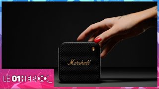 01Hebdo 354  Marshall lance sa plus petite enceinte portable [upl. by Jenica]