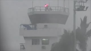 Tacloban Airport Final Hours Before Typhoon Haiyan  Trip Report [upl. by Garner]