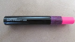 MAC Haute and Naughty Mascara Review Demo [upl. by Calan]