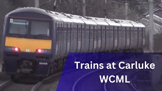 Trains at Carluke WCML [upl. by Maggio]