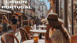 Lisbon Portugal walking tour in 4K HDR [upl. by Rab]