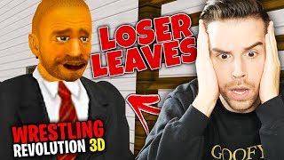 LOSER LEAVES WWE  WR3D Career Mode [upl. by Auhsoj]