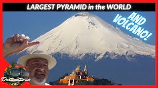 TOUR of CHOLULA MEXICO and the LARGEST PYRAMID IN THE WORLD [upl. by Barbara834]