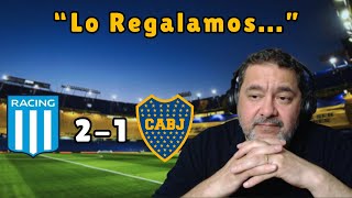 Ojo De Traverso quotDe Visita Nos Cuestaquot Racing vs Boca [upl. by Cave]