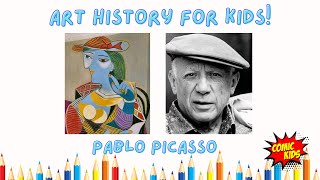 Pablo Picasso for Kids 🎨  Art History for Kids [upl. by Dadivitan]