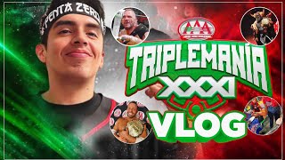 ASI SE VIVIÓ TRIPLEMANIA 31 CDMX 🇲🇽 VLOG  Sam Adonis pelón 🧑🏻‍🦲 [upl. by Pasquale681]