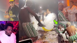 OMG See What Olamide Did for Portable During Zazu Performance at Eniola Badmus All White Party [upl. by Kenon]