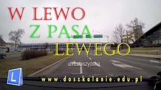 Odlewnicza Rondo Łabiszyńska Skręt w lewo [upl. by Derte356]