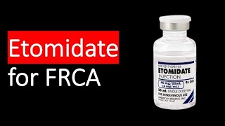 Etomidate pharmacology key drug [upl. by Ayotan]