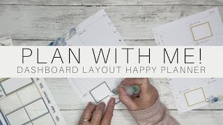 Plan With Me  Classic Happy Planner Dashboard Layout  February 26March 3 2024 [upl. by Enhpad]