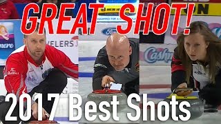 2017 Best Curling Shots  Seasons of Champions [upl. by Adamok]