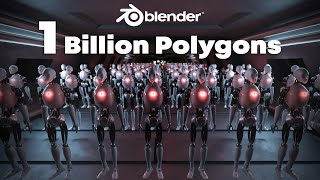 Blender is now supporting billions of Polygons 🤯 [upl. by Nodnart]