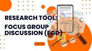 Research Tool Focus group discussion FGD [upl. by Nepsa]