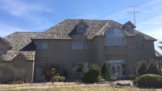 Exploring an Abandoned Dream Mansion  Ontario Canada [upl. by Arlina]