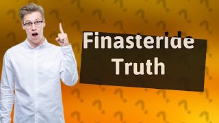 Does finasteride ruin testosterone [upl. by Buyer765]