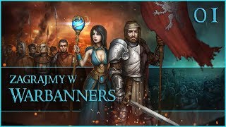 Zagrajmy w Warbanners  Taktyczna Turówka w świecie Fantasy 01  Kampania Rodericka  GAMEPLAY PL [upl. by Lunneta]