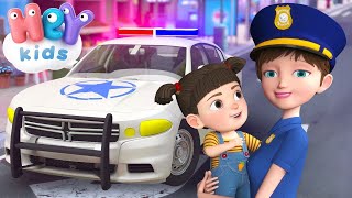 اغنيه سياره الشرطه 🚔 سيارة شرطة اطفال 🚓 أغاني أطفال  HeyKids Arabic [upl. by Baynebridge]