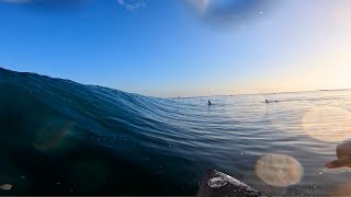 DEAD GLASSY ULUWATU  POV raw surf clip [upl. by Drucy622]