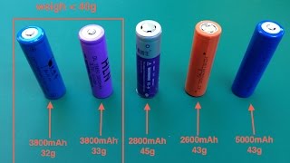 How to know fake 18650 batteries [upl. by Lole663]