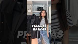 ARMARIO CÁPSULA 2024 🤍✨👚 PRENDAS BÁSICAS PARA TU CLOSET [upl. by Levona]