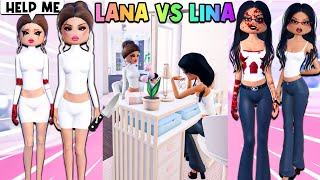 Dressing As LANA vs LINA In Dress To Impress [upl. by Edana]