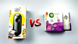 Godrej Aer Smartmatic Vs Airwick Freshmatic  Automatic Room Freshner  Unboxing and Review [upl. by Alasdair512]