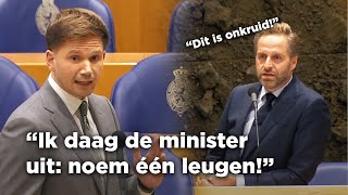 Van Meijeren in KEIHARDE CLASH met De Jonge over corona grondrechten en democratie FVD [upl. by Analeh375]