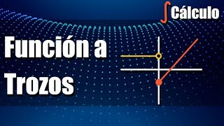 Función a Trozos por partes  tramos  Ejercicios Resueltos [upl. by Elleuqram]