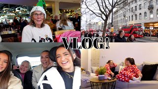 VLOG Winter Wonderland Christmas Eve amp More  Immie and Kirra [upl. by Yenahpets]