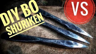 DIY Bo Shuriken VS KevlarBroken Riot ShieldSkateboard Penetration Test [upl. by Mirelle]