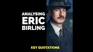 Eric Birling Key quotations [upl. by Frentz606]