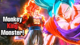 Super Saiyan 4 Gogeta Is Kind Of A MONSTER  Dragon Ball Xenoverse 2 [upl. by Manly438]