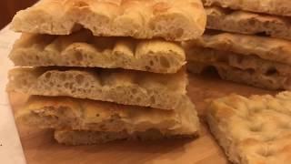 FOCACCIA GENOVESE CON LICOLIimpasto a mano [upl. by Deeyn]