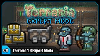 Lets Play Terraria 13 Expert Mode PC  Goblins amp The Mighty Hunt For Epic Loot Episode 8 [upl. by Lelia566]