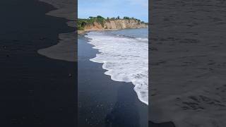 Black Sand Beach Vieques Puerto Rico [upl. by Haidebez704]