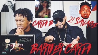 Cardi B  Bartier Cardi feat 21 Savage Official Audio  FVO Reaction [upl. by Aneekahs]