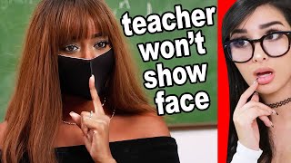 Teacher Wont Show Her Face At School [upl. by Erek]