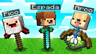 ¡Minecraft PERO somos HERRAMIENTAS 😲🪓🏹 SILVIOGAMER MINECRAFT PERO [upl. by Reggy]