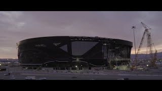 ALLEGIANT STADIUM PRIVATE TOUR OF NFL RAIDERS’ NEW CONQUEST [upl. by Noami]