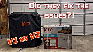 Loco Cookers 26” Griddle Comparison  V1 vs V2 [upl. by Gerrilee]