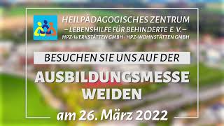 DAS HPZ IST BEI DER AUSBILDUNGSMESSE 2022 DABEI [upl. by Akinehc538]