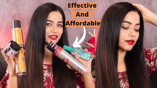 Products I Use to Straighten My Hair  Hair Straightening Products Under RS200 [upl. by Couture766]