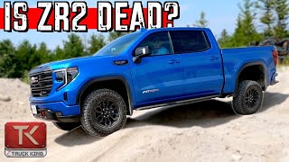 2023 Ford Raptor VS 2023 GMC Sierra AT4X Why Is The GMC More Expensive [upl. by Rizan]